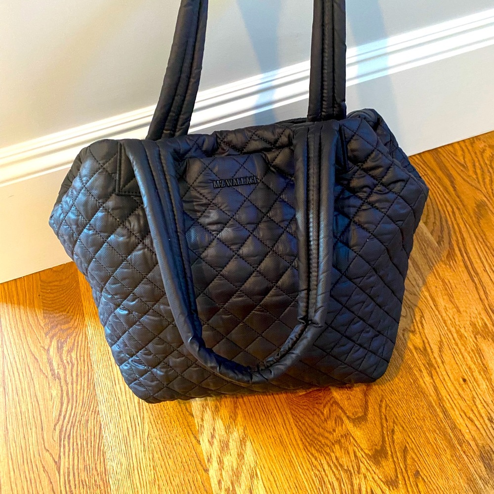 Black medium MZ Wallace metro tote deluxe - like new barely used